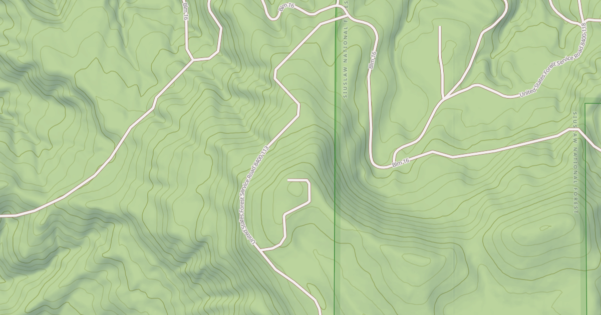 Map preview of SWAMP HILL SPUR