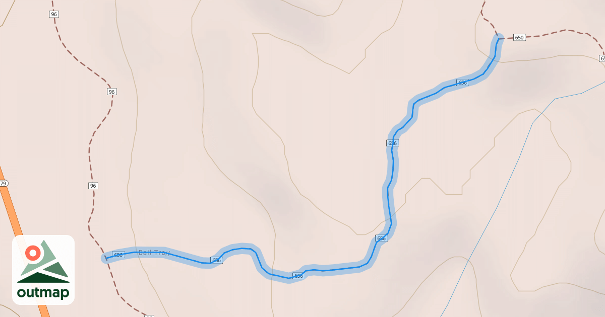 Map of Bail Trail
