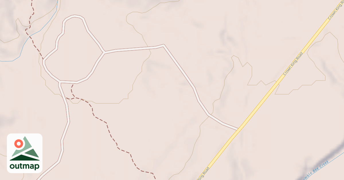 Map of BLM National GTLF Public Motorized Roads 0b6a4101-a372-48f6-8549-7bb0d6a61e04