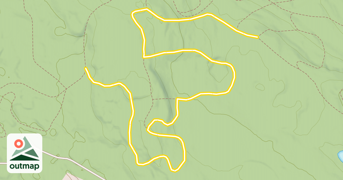 Map of 7.5 km Race