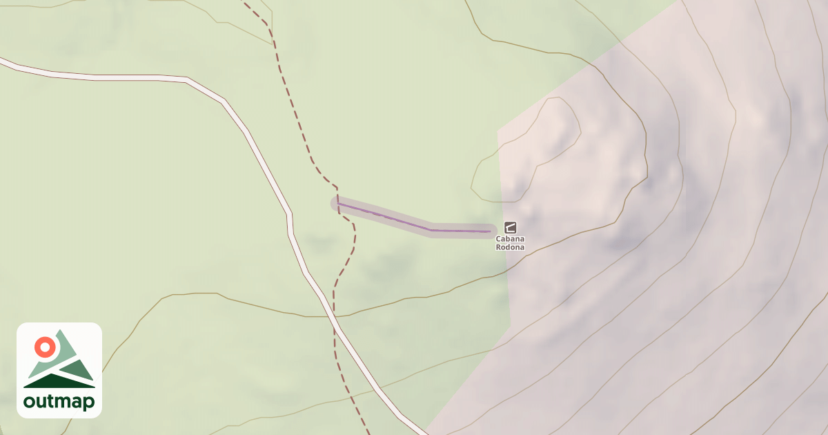 Map of Corriol de Bacch d'Hortell i el Punxó