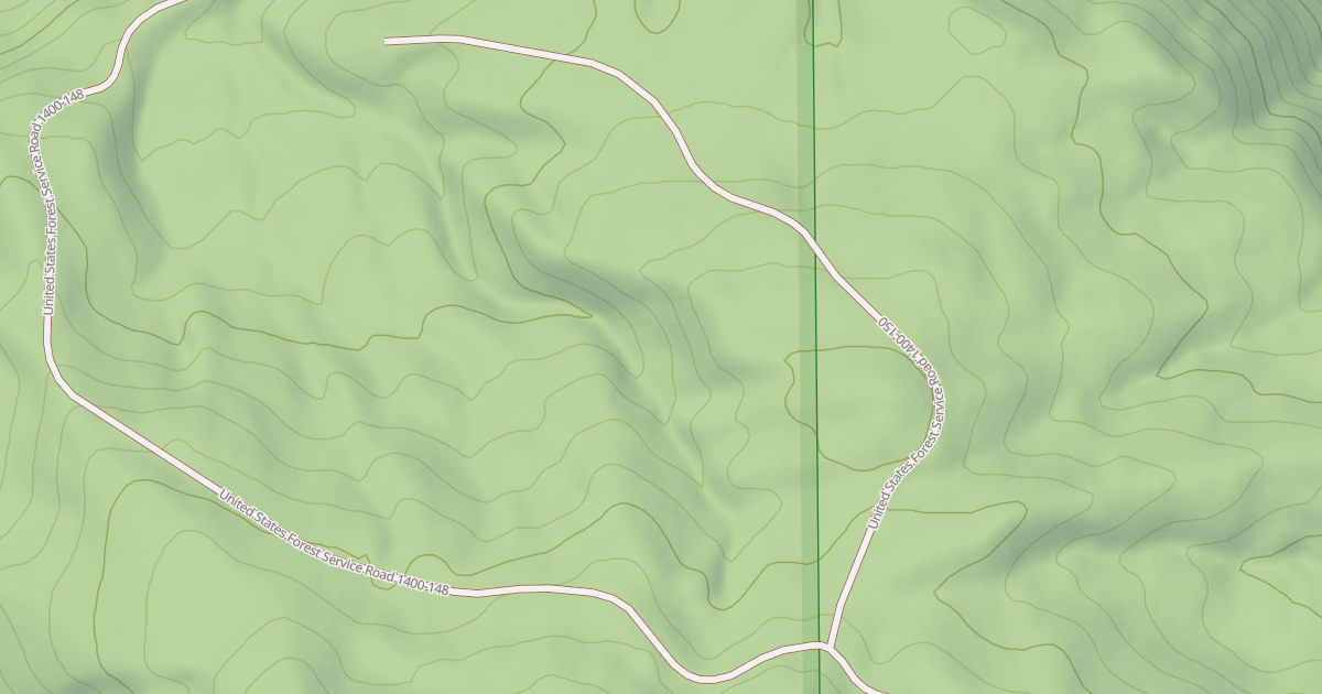 Map preview of USFS Motor Vehicle Use Map Roads {4A4E62B1-F0B7-4F96-9289-E79FD701C938}