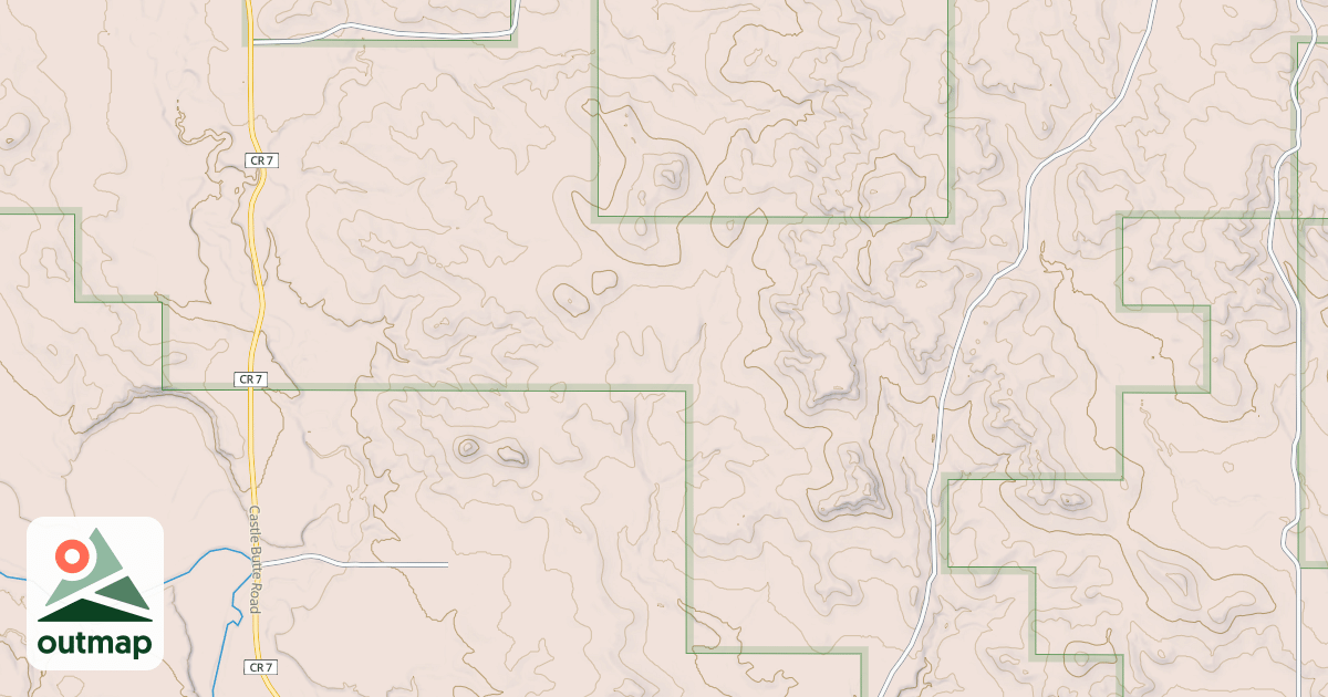 Map of USFS Motor Vehicle Use Map Roads {EB1D415F-20C4-4D3C-92E2-843B9B4EEBE2}