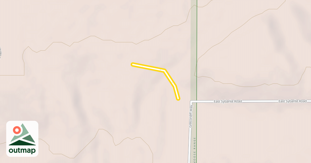 Map of Grizzly High Traverse