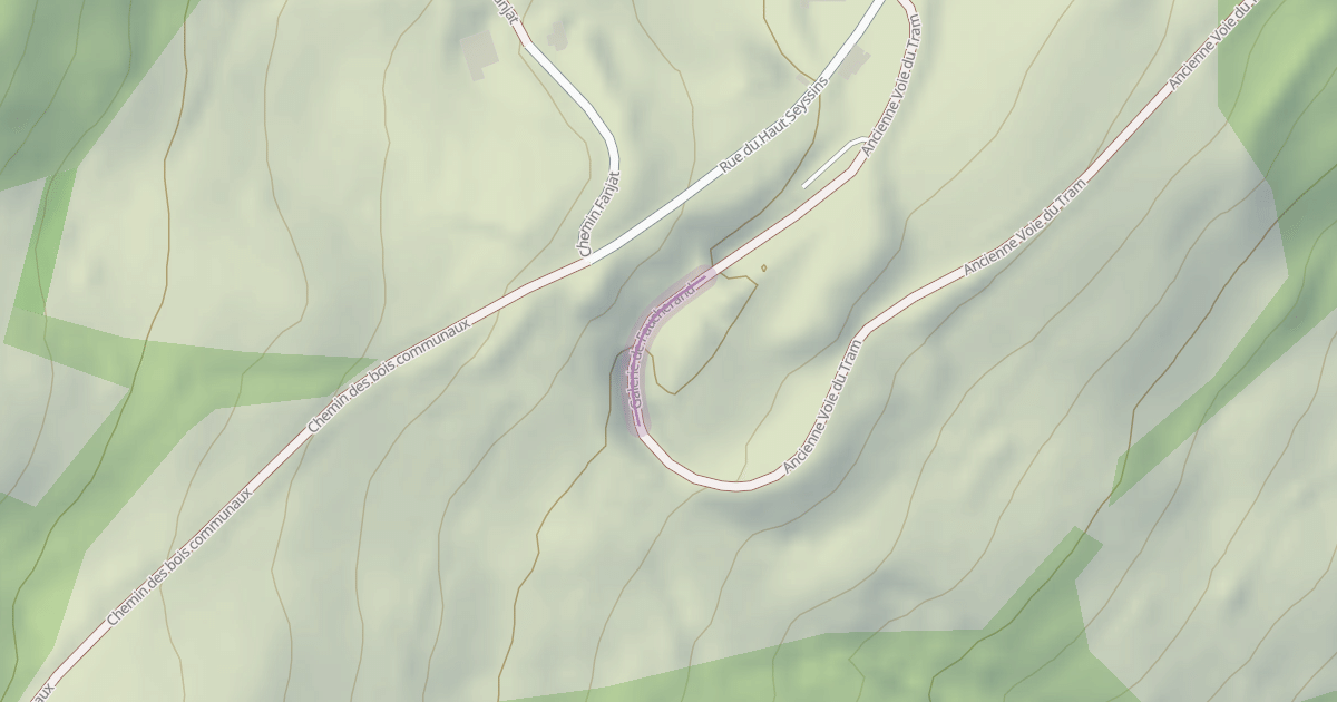 Map preview of Galerie de Faucherand