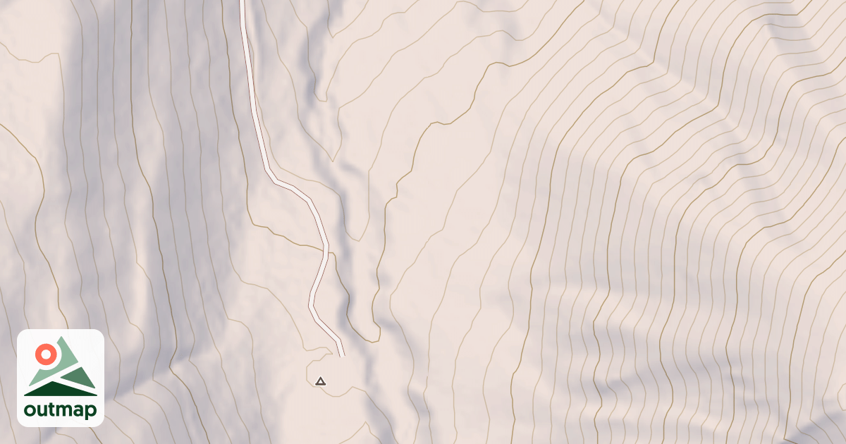 Map of Hot Creek