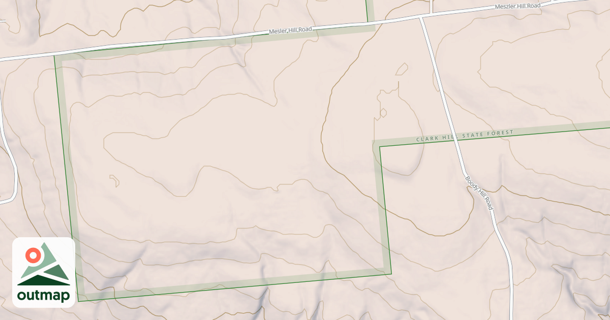 Map of Unnamed Snowmobile Trail