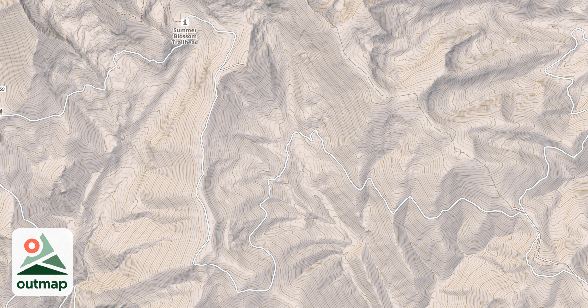 Map of GRADE CREEK ROAD