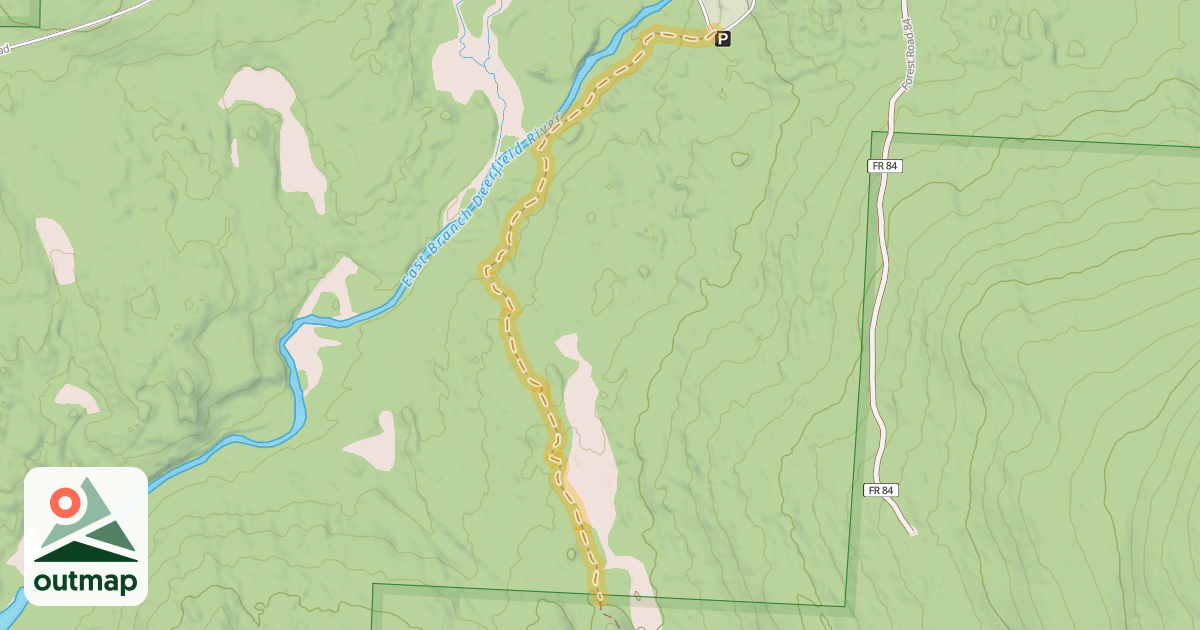 Map of Catamount Trail