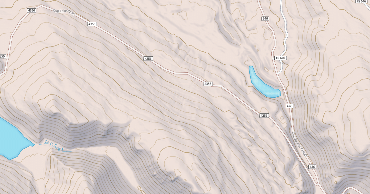 Map preview of COLT LAKE