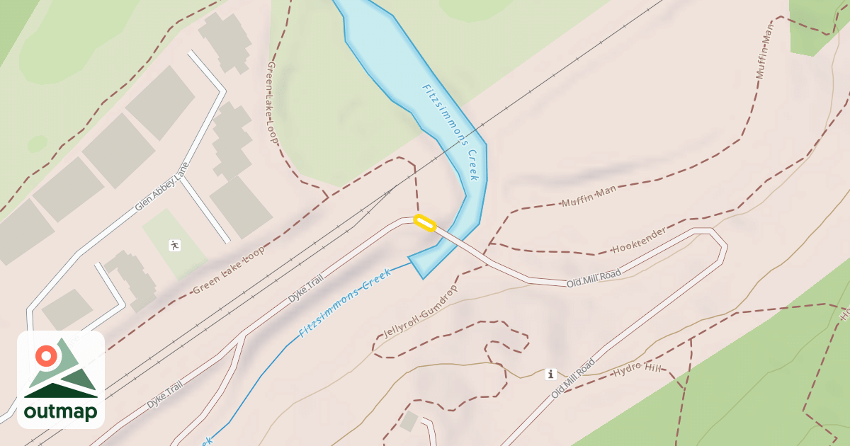 Map of Old Mill Road