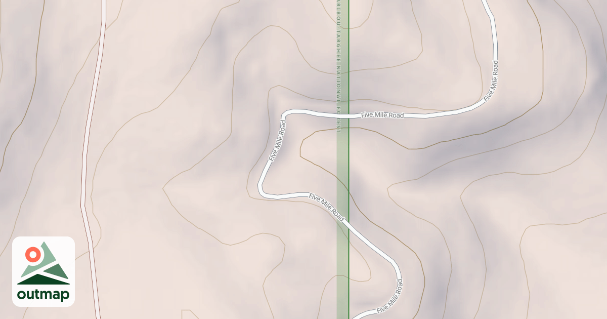 Map of FIVEMILE