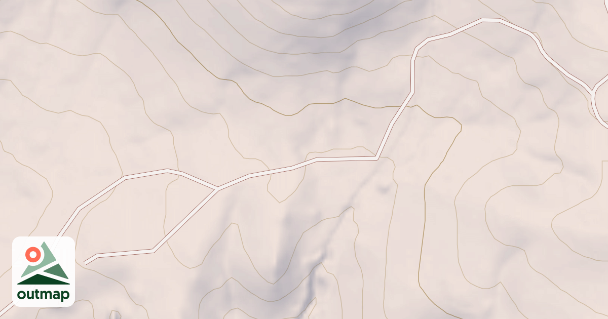 Map of BUTTERMILK SPUR A