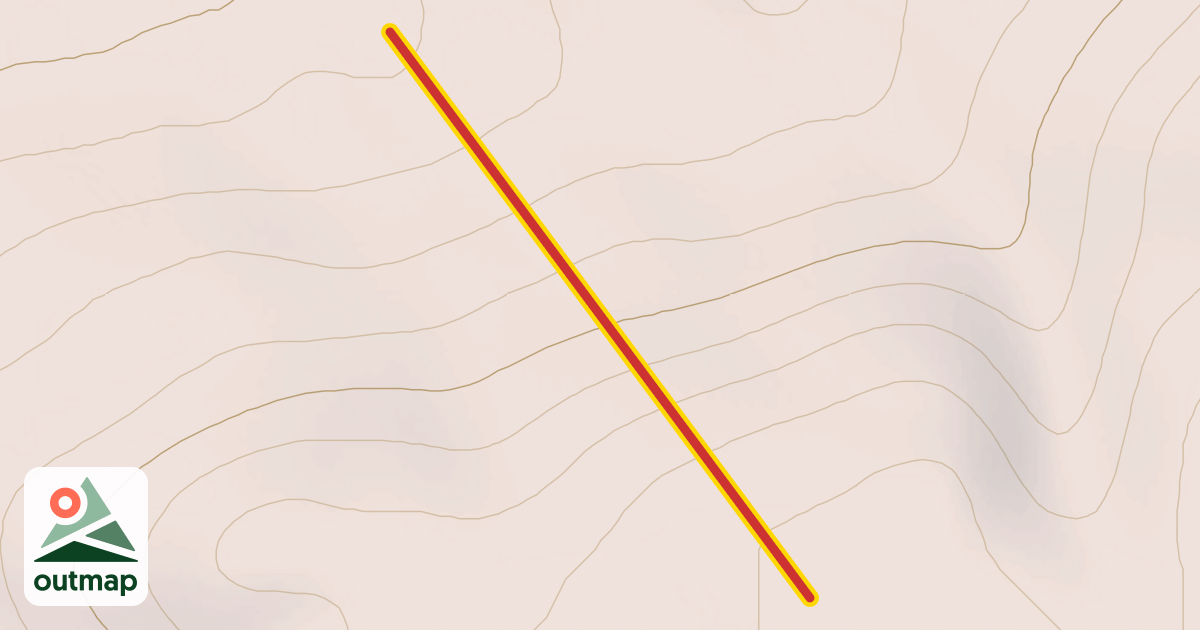 Map of Upper T-Bar