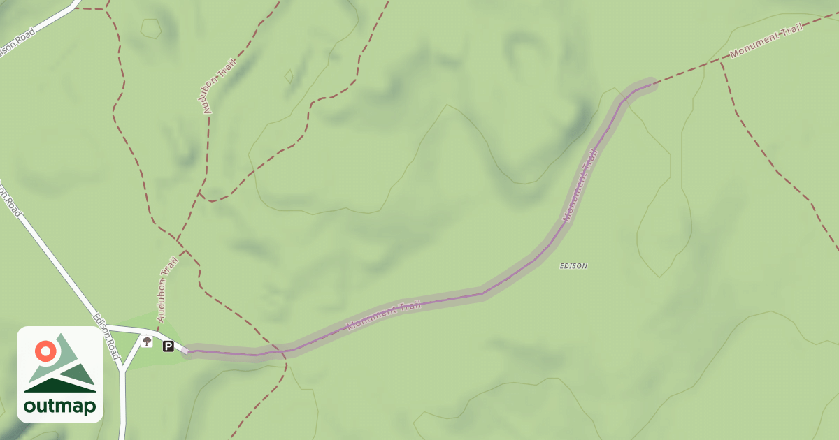Map of Monument Trail