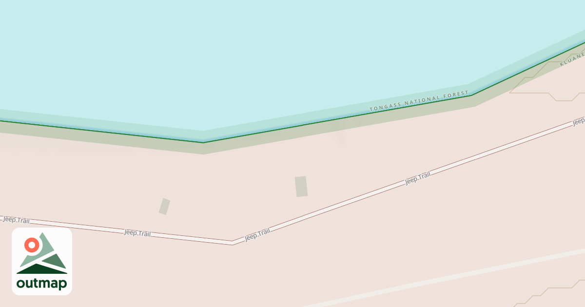 Map of Takeout River Access Trail