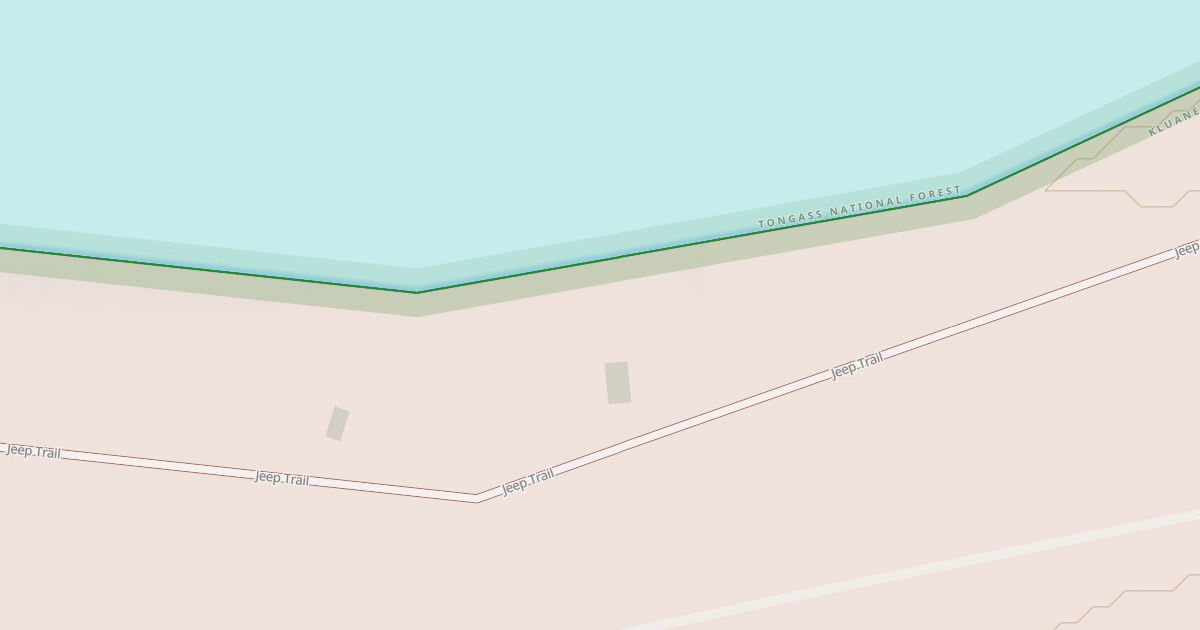 Map preview of Takeout River Access Trail