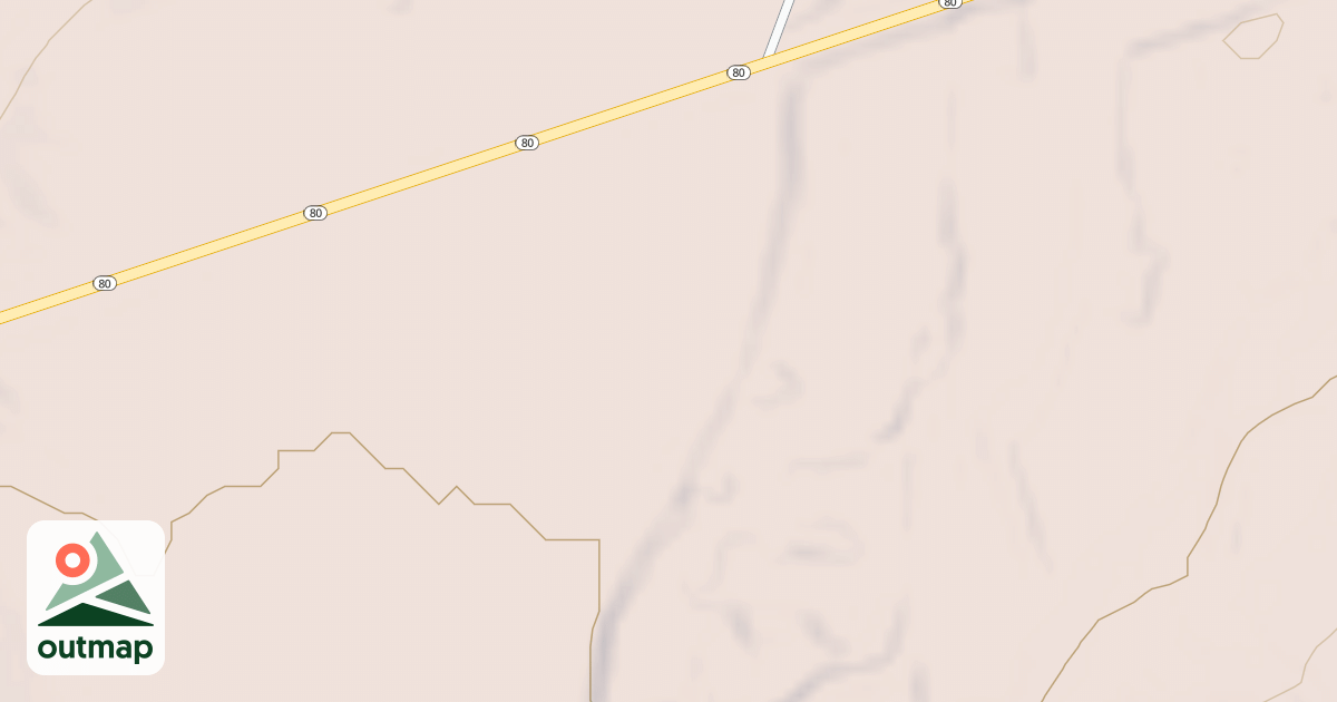 Map of SOUTH CEDAR