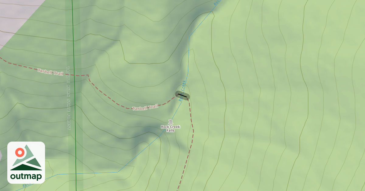 Map of Tarbell Trail