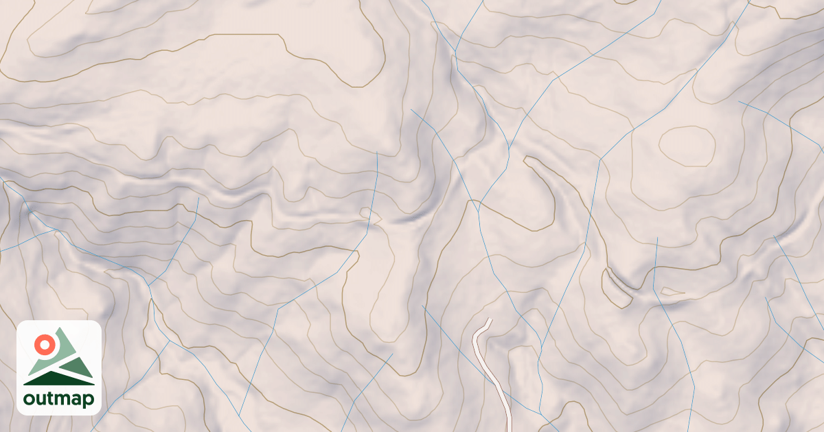 Map of CRACKER A SPUR