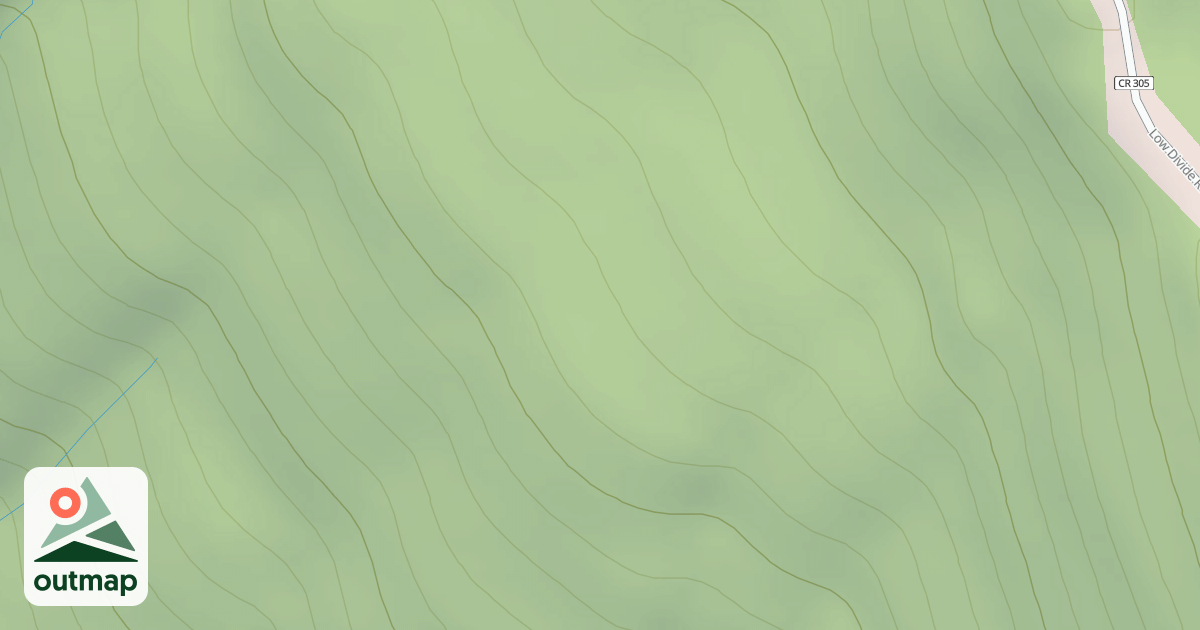 Map of ROWDY MTN