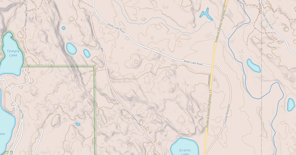 Map preview of GRANTS LAKE