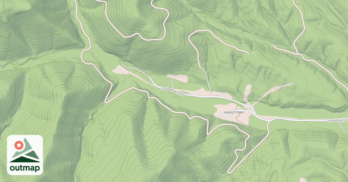 Map of MARSHALL RUN