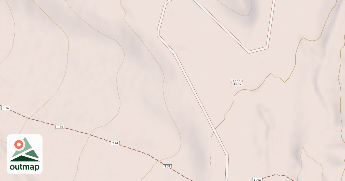 Map of LITTLE BRAGG