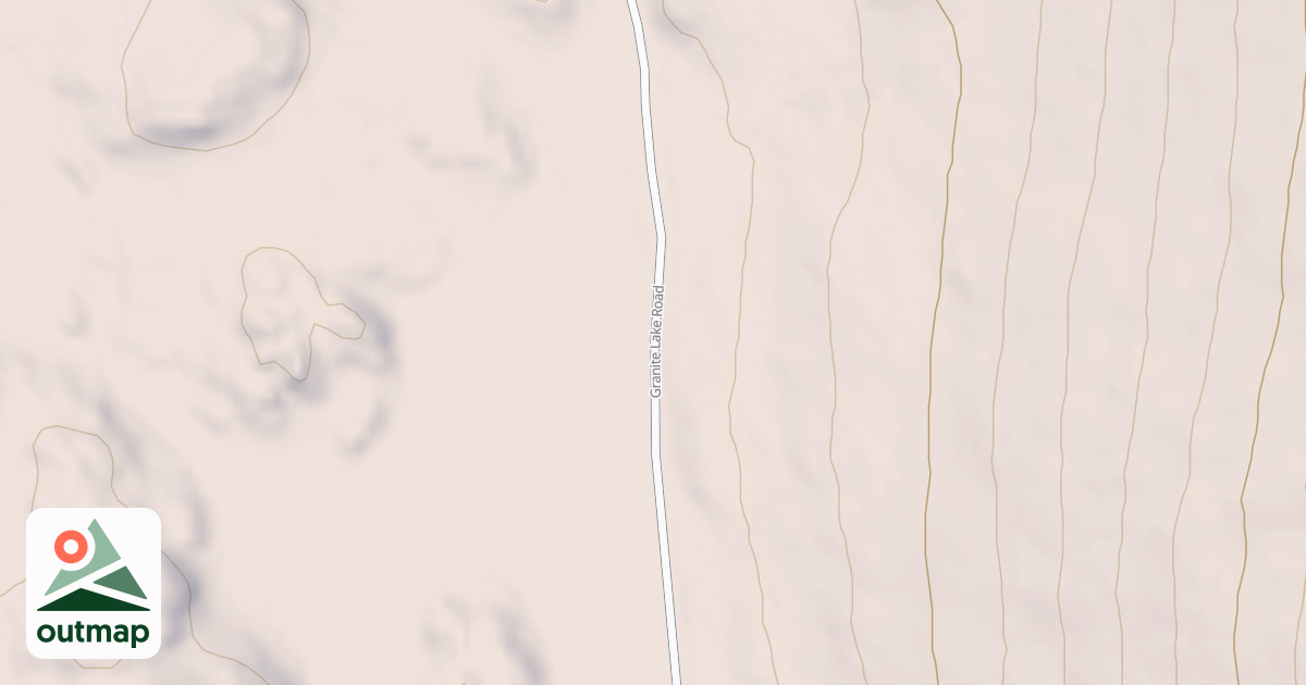 Map of GRANITE LAKE