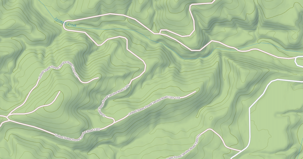 Map preview of STILLWELL CREEK