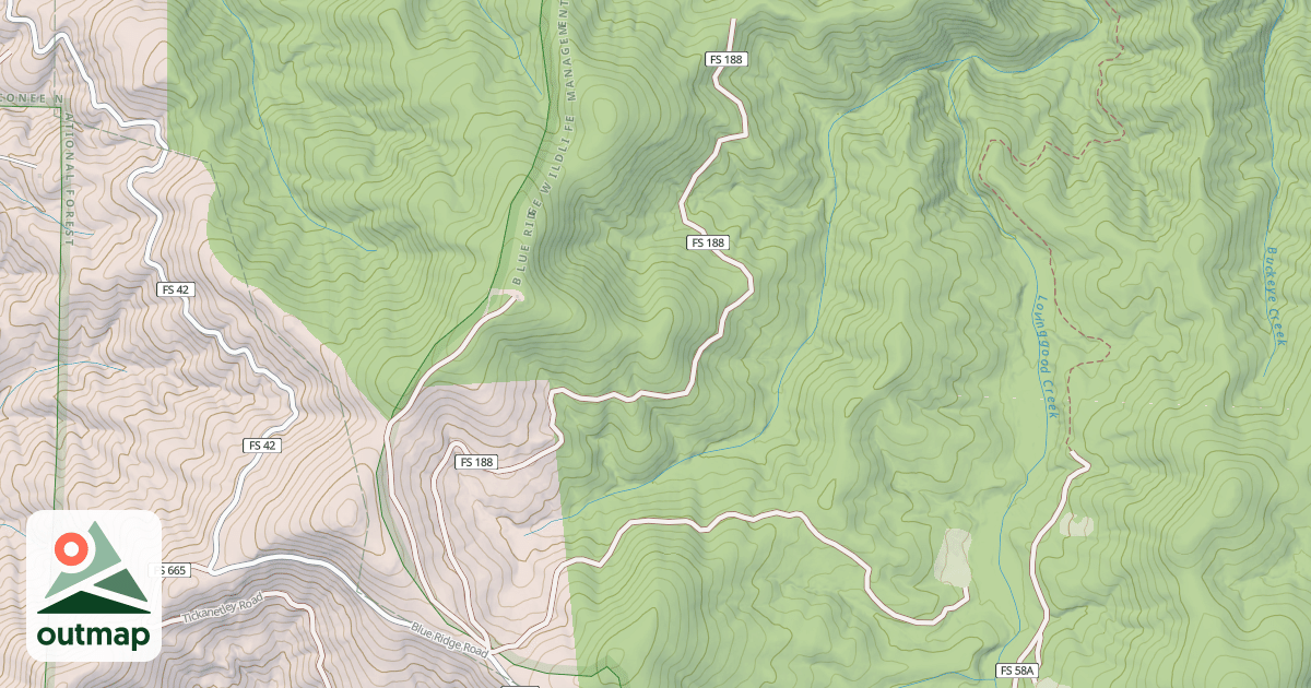 Map of BUZZARD ROOST