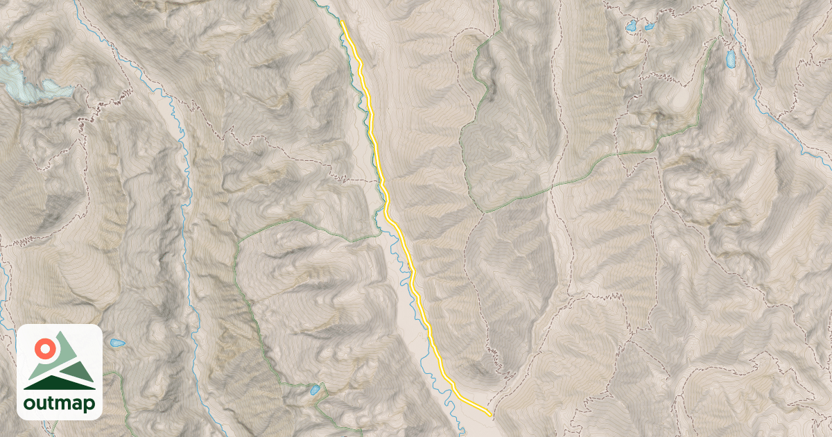 Map of Chiwawa River Road