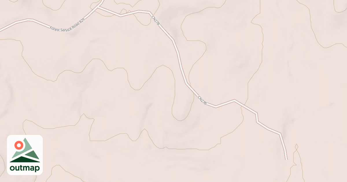Map of USFS Motor Vehicle Use Map Roads {D5F5EACA-4B90-43C3-8556-20CF5B2EAB20}