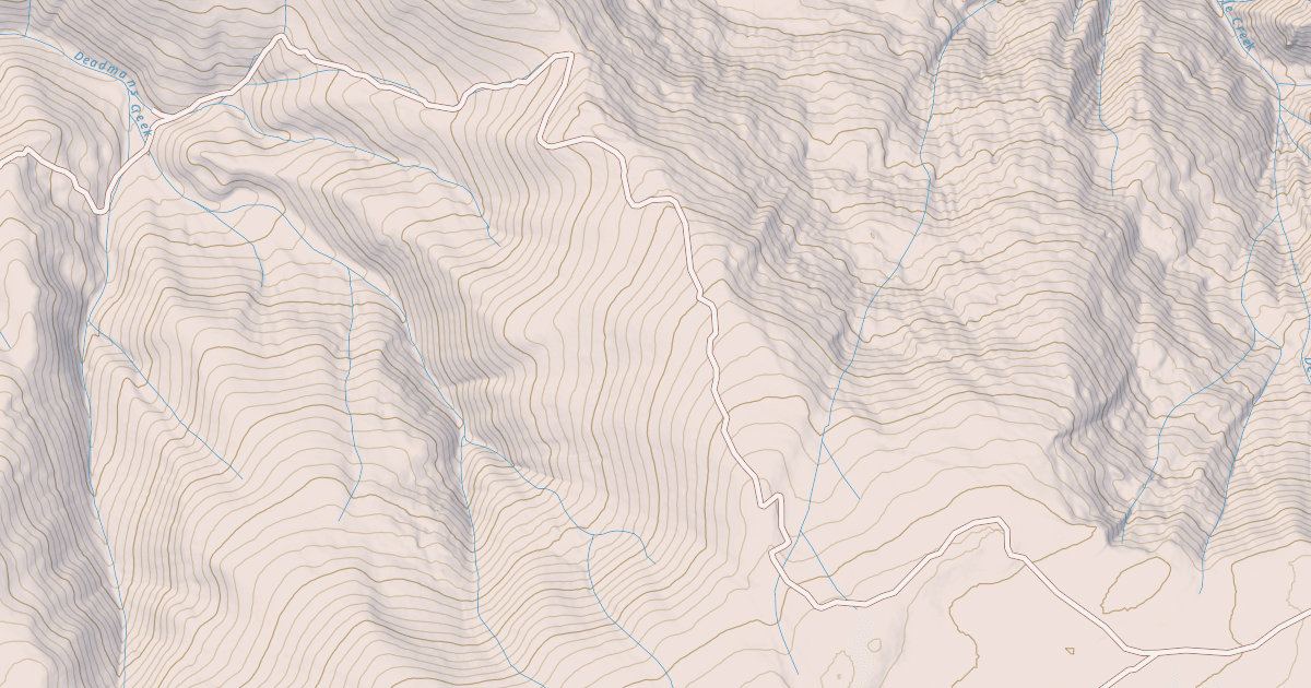 Map preview of DEADMANS CREEK