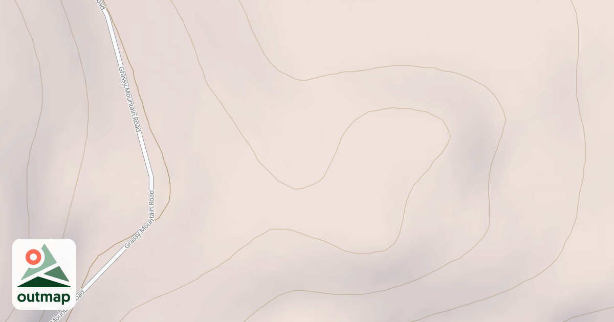 Map of GRASSY MOUNTAIN 047