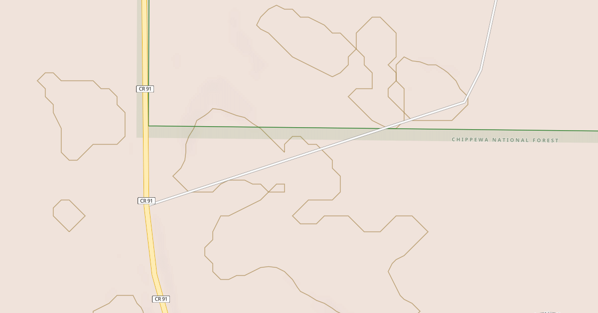 Map preview of MCARDLE'S RESORT ROAD