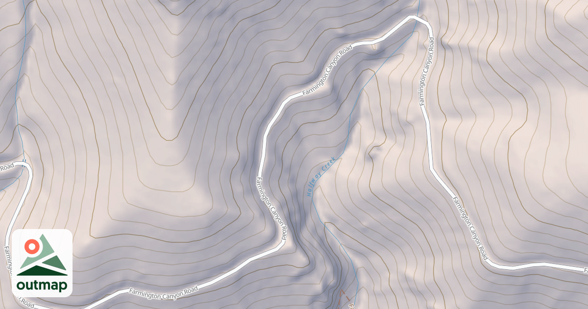 Map of Farmington Canyon Atv