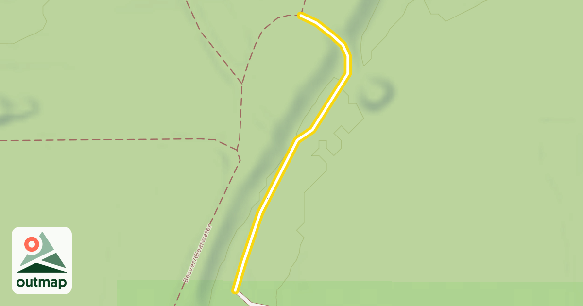 Map of Beaver/Clearwater