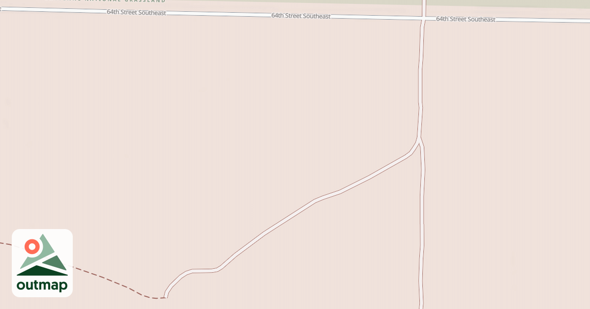 Map of USFS National Forest System Roads {BA2C7E05-E569-487D-899F-82191F47497A}