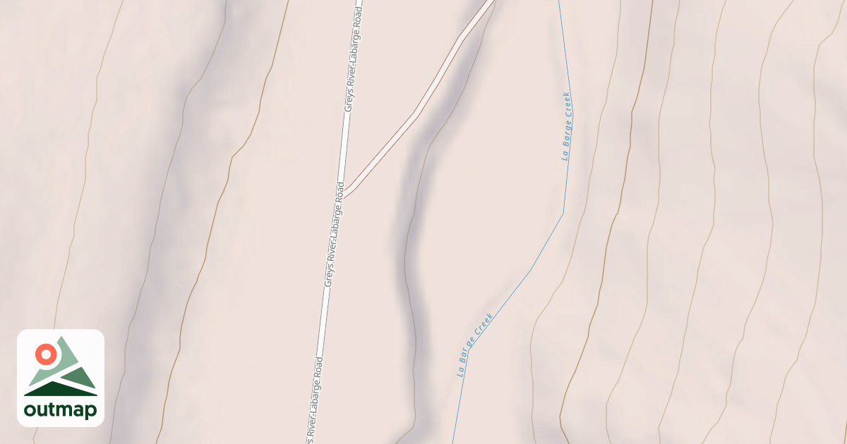 Map of PACKSADDLE DISP REC SITE