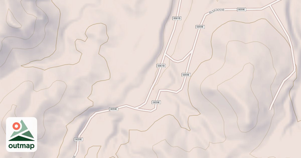 Map of BLM National GTLF Public Motorized Roads 203f2a7d-86b2-4775-9a82-5b793deec3b4
