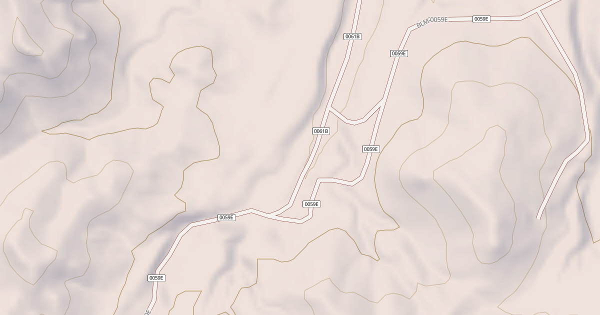 Map preview of BLM National GTLF Public Motorized Roads 203f2a7d-86b2-4775-9a82-5b793deec3b4