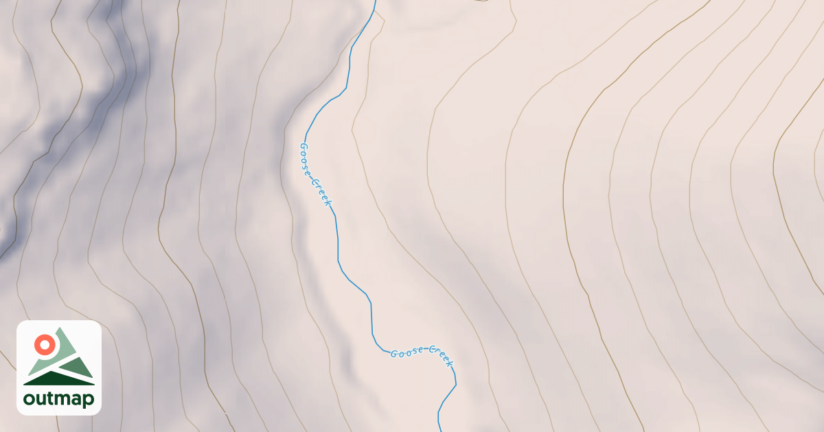 Map of Goose Creek