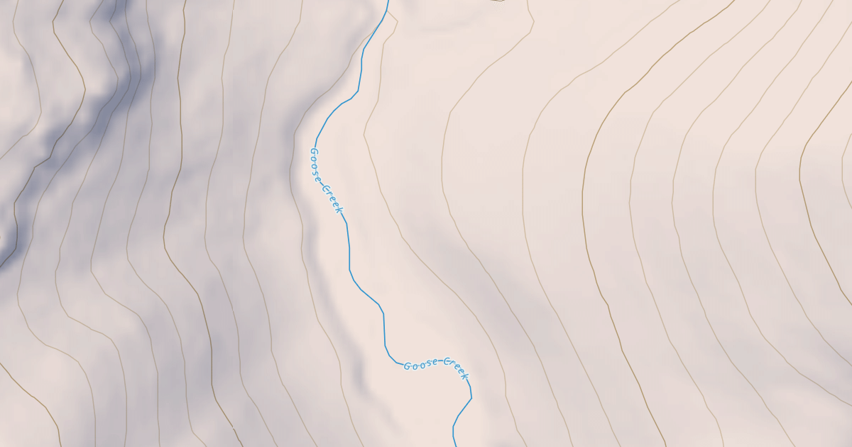 Map preview of Goose Creek