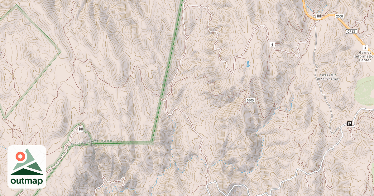 Map of DEER PARK