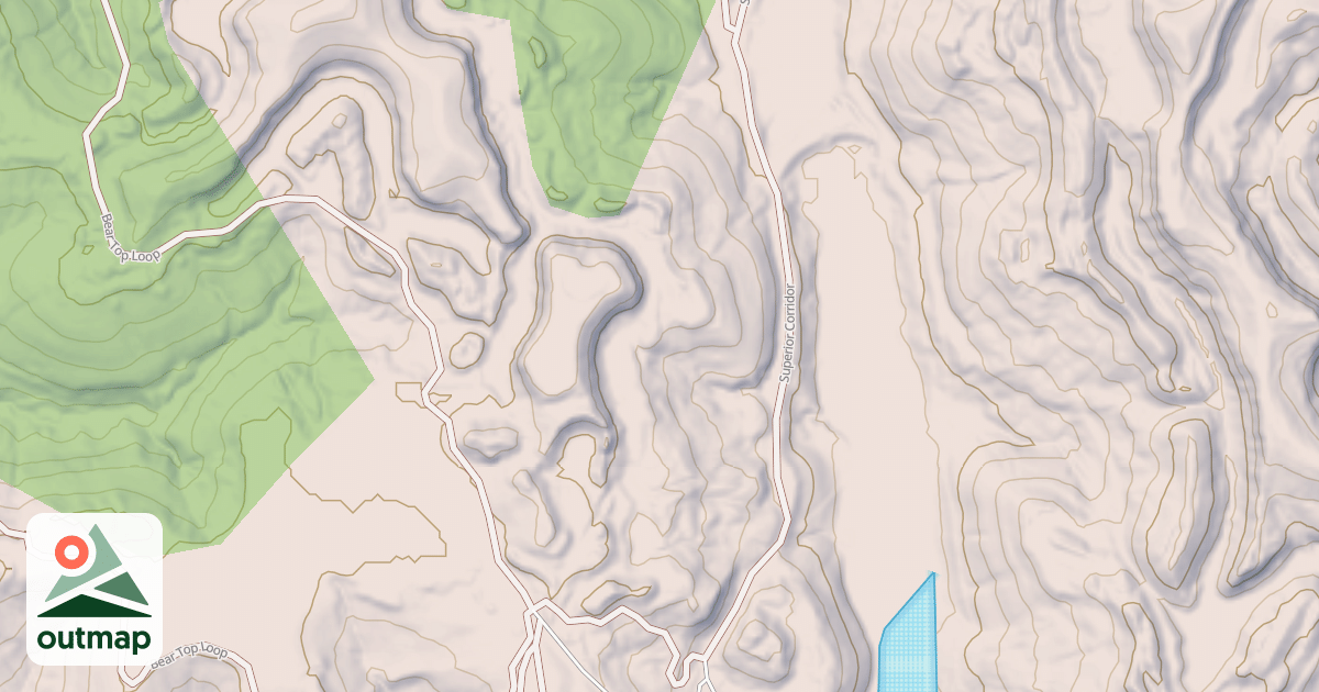 Map of Superior Corridor