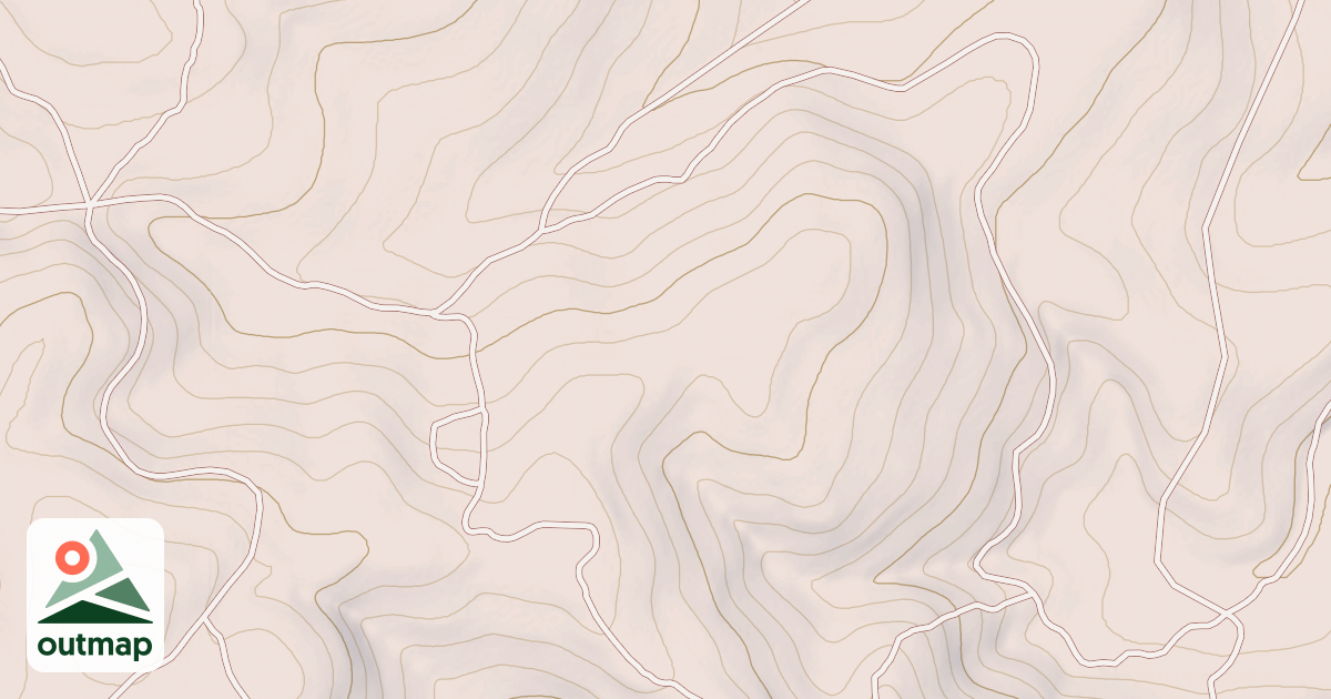 Map of MILK CR RIDGE
