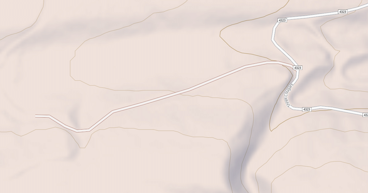 Map preview of LITTLE COUGAR