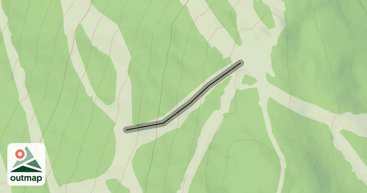Map of Upper Hansen Chase