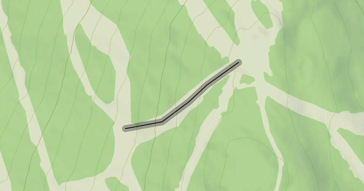 Map preview of Upper Hansen Chase